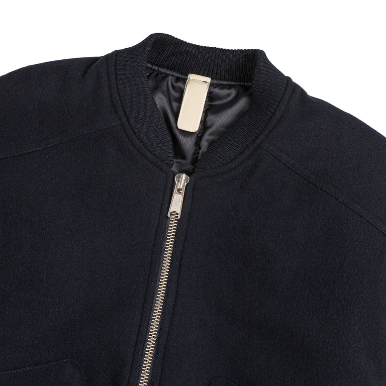 Sunflower Wool Bomber