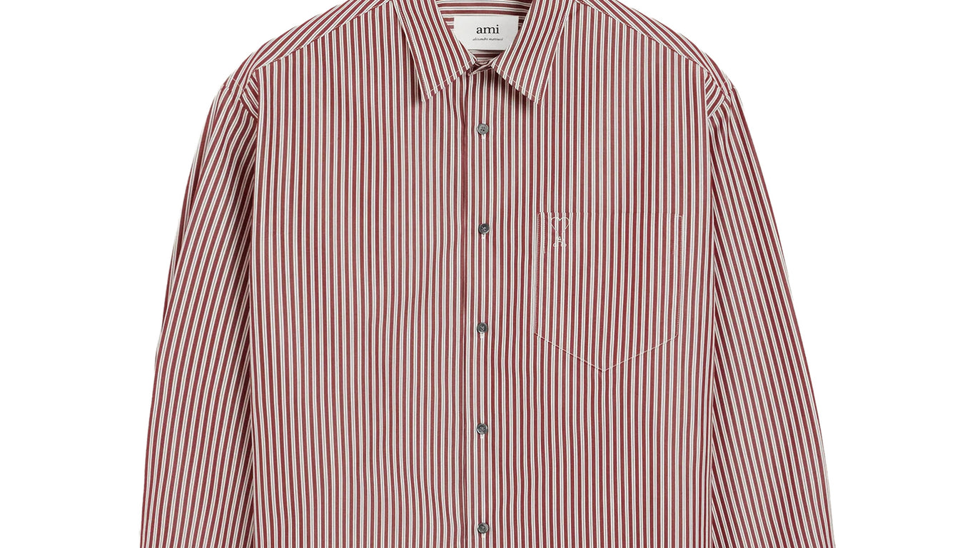 mi-ami♡ AMI Paris Embossed Ami De Coeur Boxy Shirt | Apparel » Buy