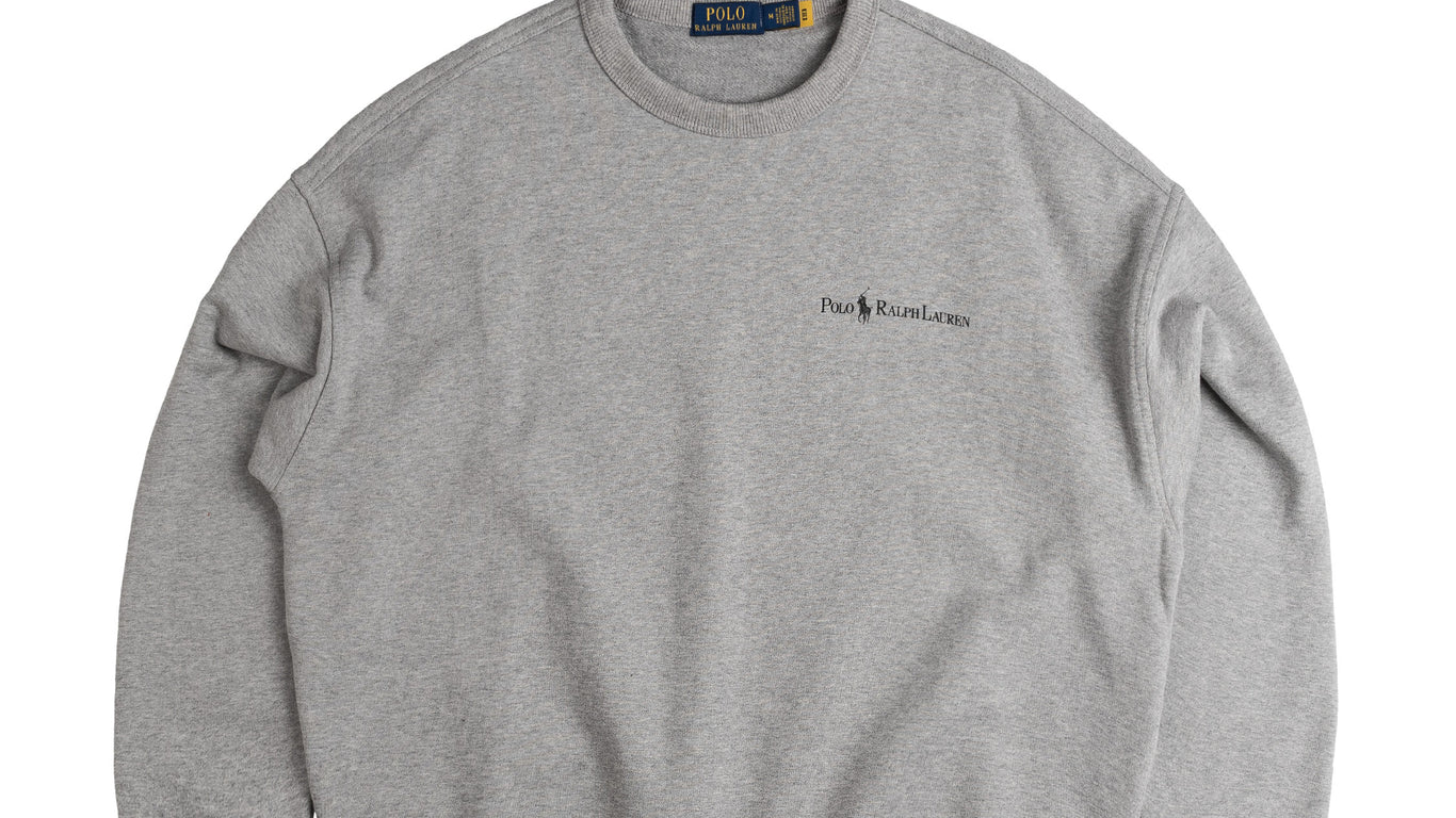 Grey polo crewneck 2025