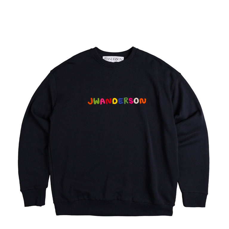 JW Anderson	Garment Dyed Logo Crewneck