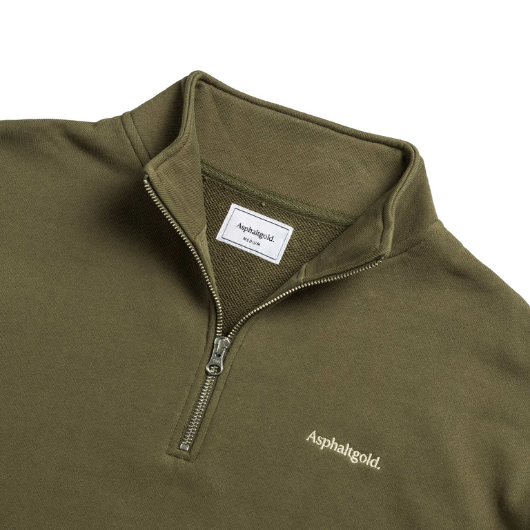 Asphaltgold *Never Enough.* Half Zip Sweater