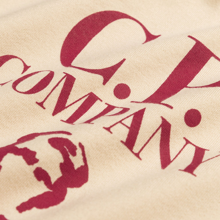 C.P. Company 30/2 Mercerized Jersey Twisted British Sailor T-shirt