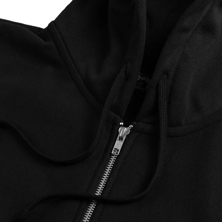 Stussy Stock Logo Zip Hoodie