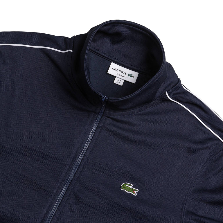 Lacoste best sale jacket grey
