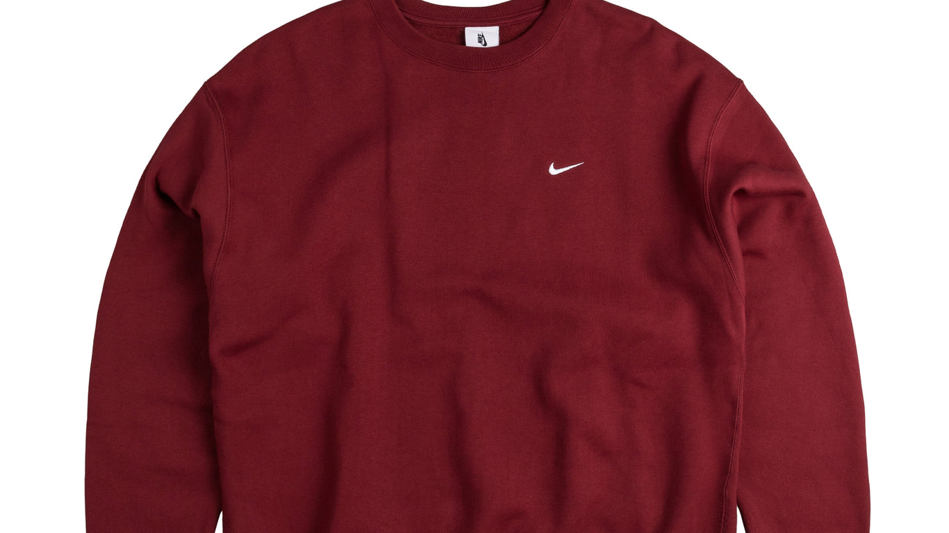 Nike crew neck red top