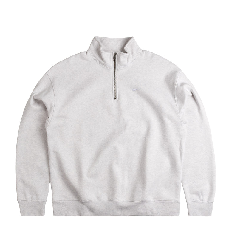 White nike half zip pullover shop