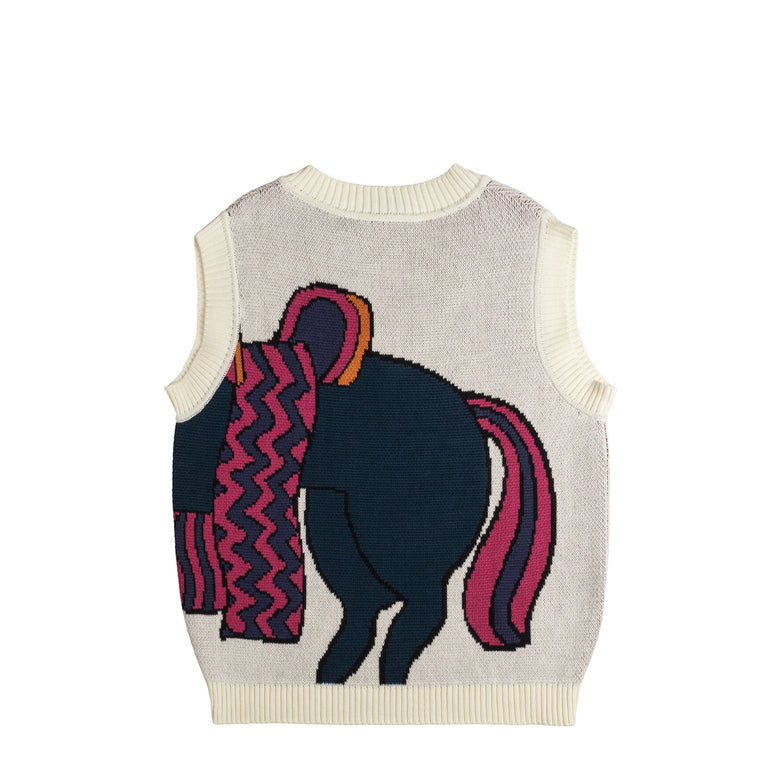 By Parra Knitted Horse Knitted Spencer