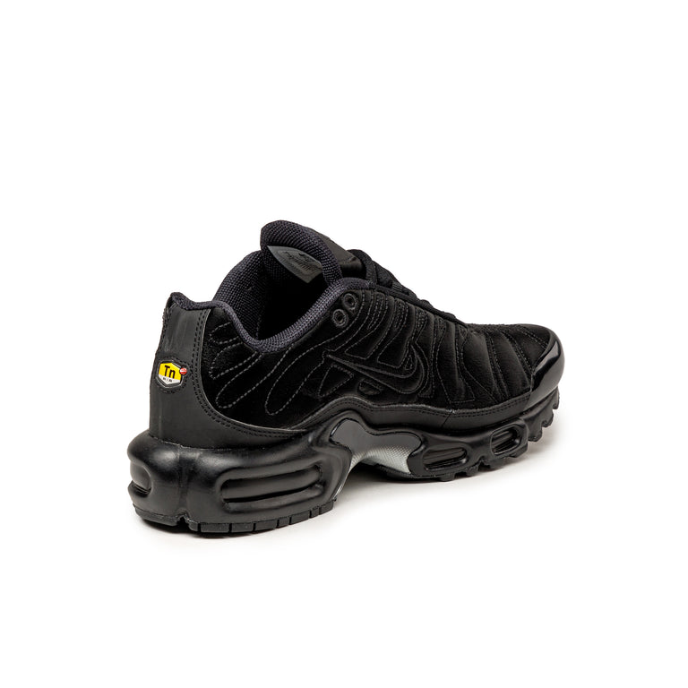 New Nike Air Max Plus GS 'Triple Black' US 4.5Y 6 Womens CD0609-001 With  Box!