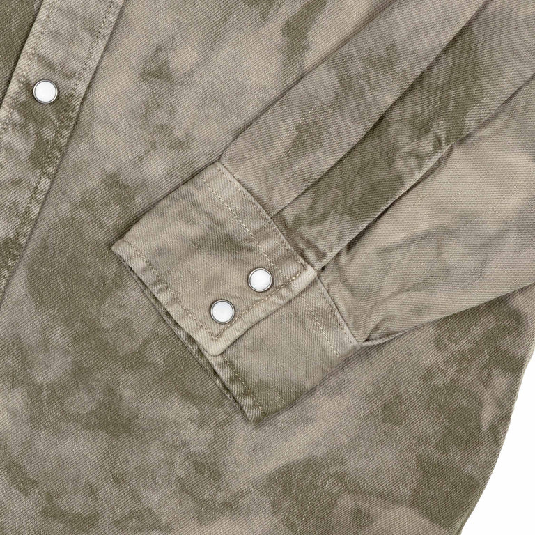 Levi's Western Shirt - L / Camo Avenue Western - White - 3