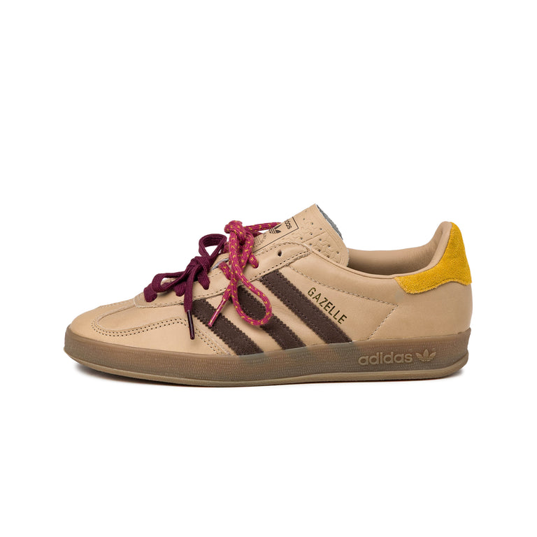 Adidas Gazelle Indoor W - 36 / Magic Beige / Brown / Preloved Yellow - 1