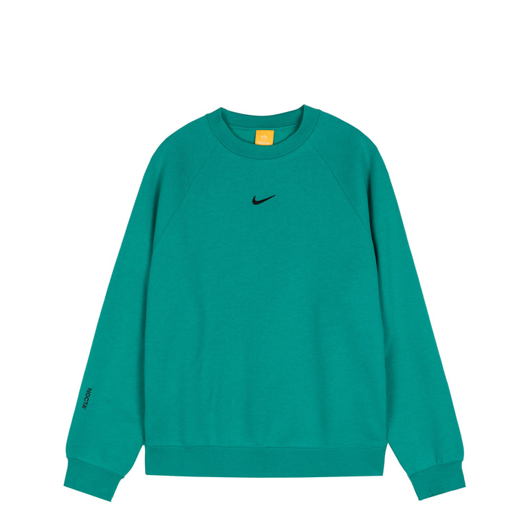 Nike x Nocta Fleece CS Crew - XXL / Neptune Green / Black
