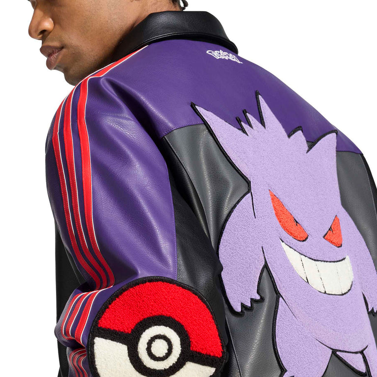 Adidas	x Pokémon *Gengar* Jacket - XL / Black / Violet - 5
