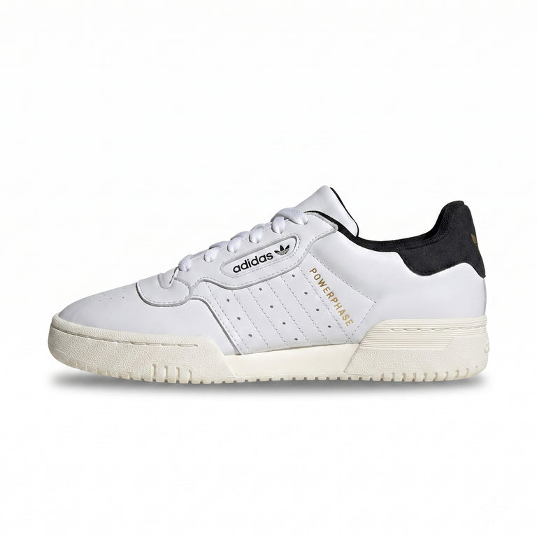 Adidas Powerphase - 40 / Footwear White / Core Black / Core White
