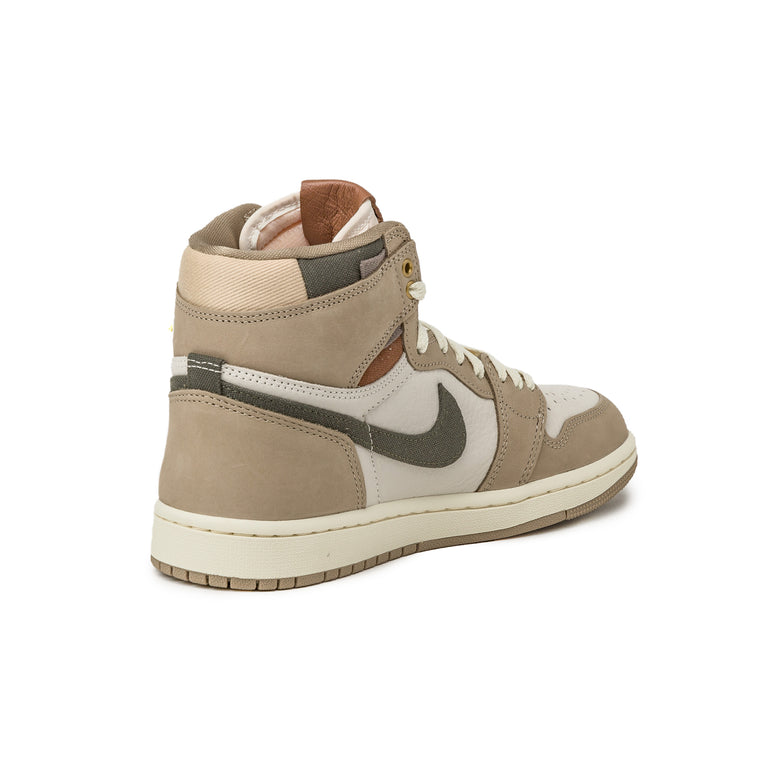 Nike Wmns Air Jordan 1 Retro High OG *Khaki* - 38.5 / Khaki / Multi Color / Sail / Cargo Khaki - 6
