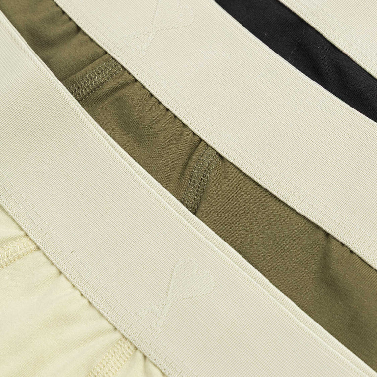 AMI Paris	Bicolor Boxer 3-Pack (Anthracite / Bronze / Ivory) - XXL / Anthracite / Bronze / Ivory - 2
