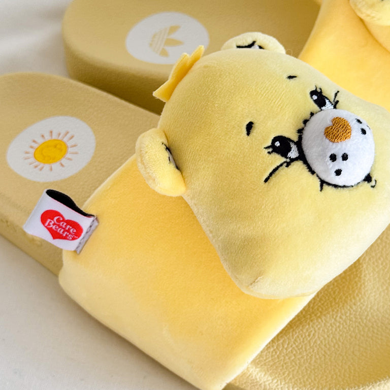 Adidas x Care Bears Adilette W onfeet