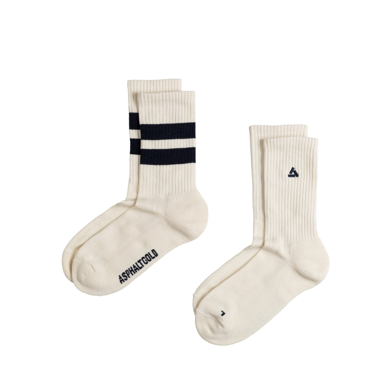Asphaltgold Crew Socks *2-Pack*