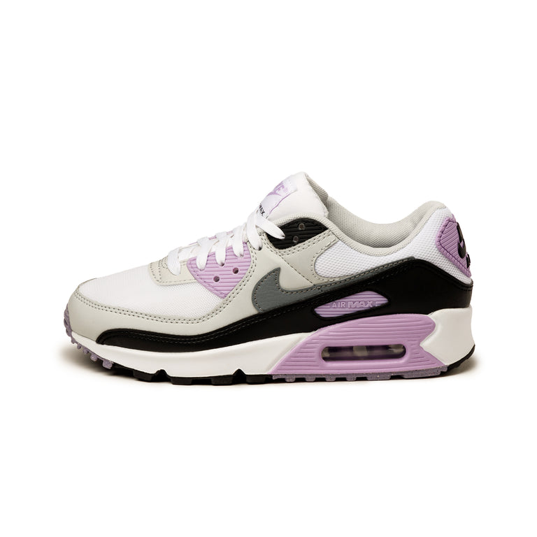 f20eeea9e74c068e59b340821812ac28a5e6fef0 DH8010 103 Nike Wmns Air Max 90 White Cool Grey Lilac Photon Dust os 1 768x768