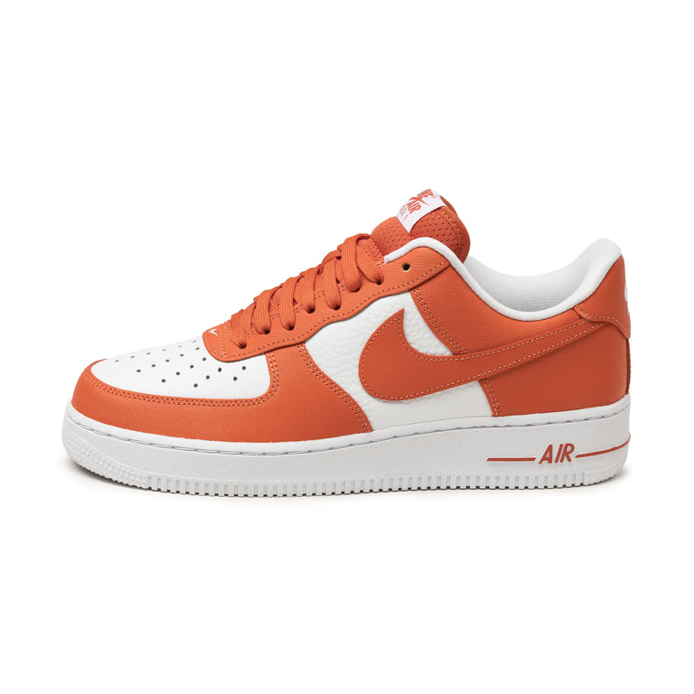 Nike air force orange and white clearance