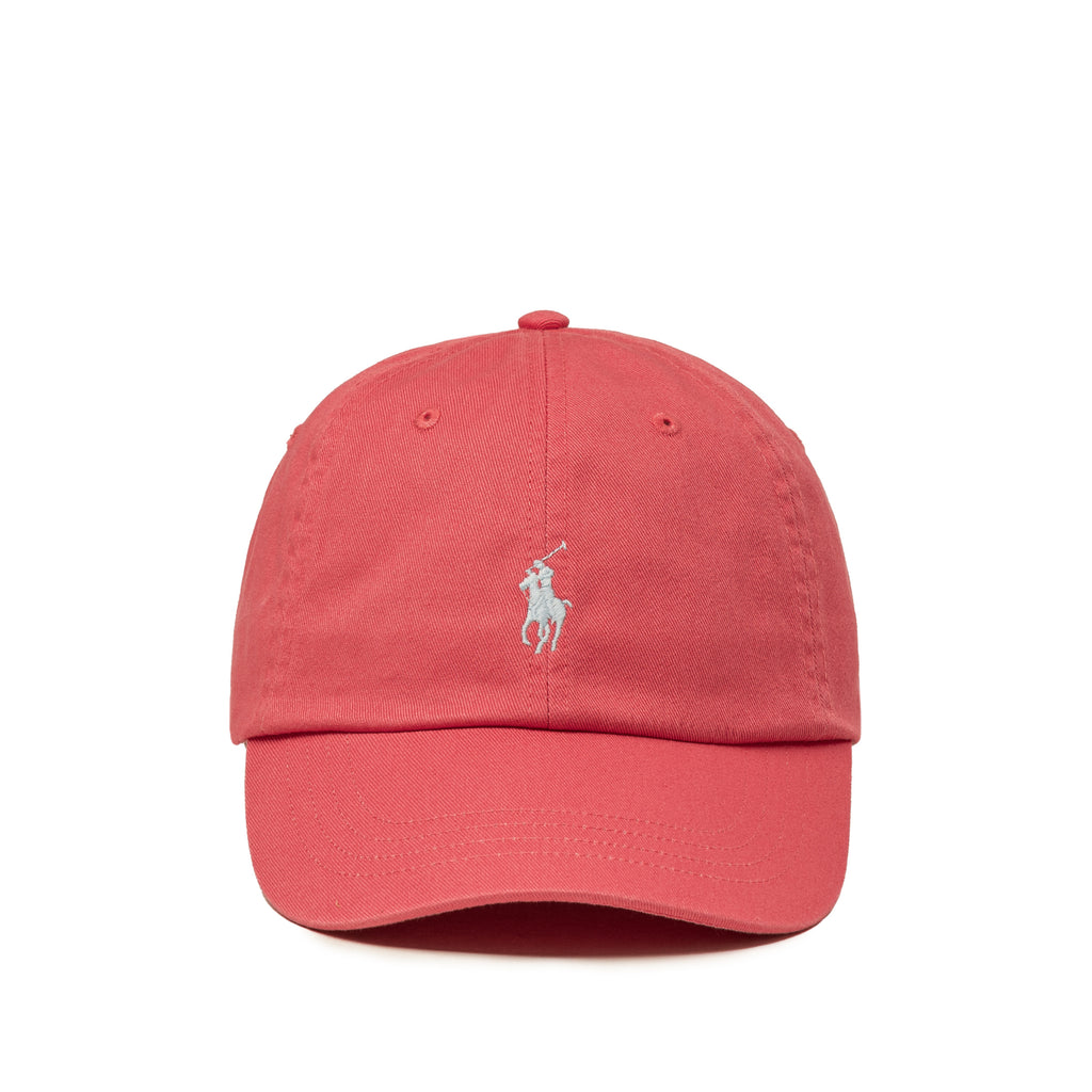 Pale pink polo hat 2025
