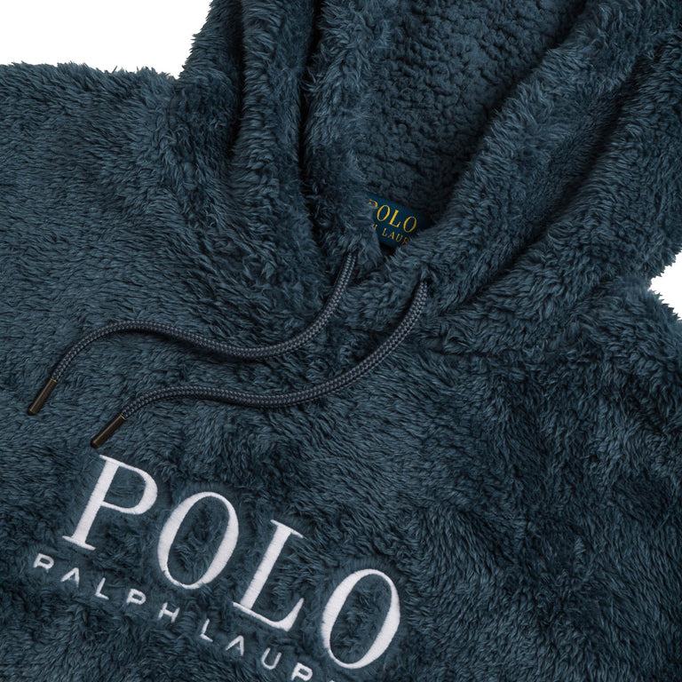Polo Ralph Lauren Logo Pile Fleece Hoodie