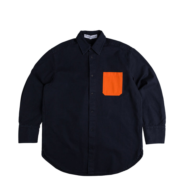 JW Anderson Oversized Contrast Pocket Shirt