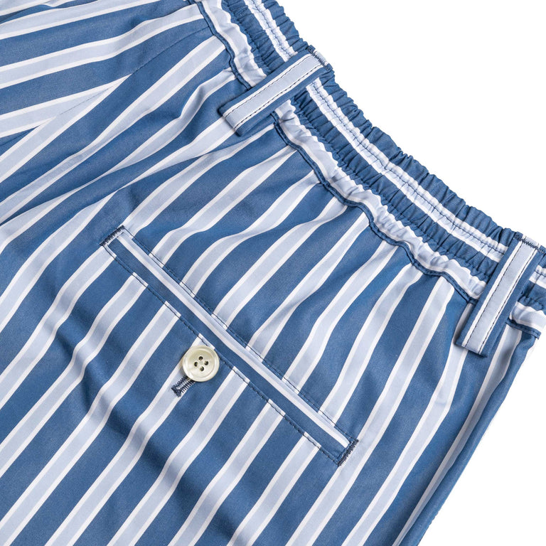 Marni Striped Organic Poplin Bowling Shorts