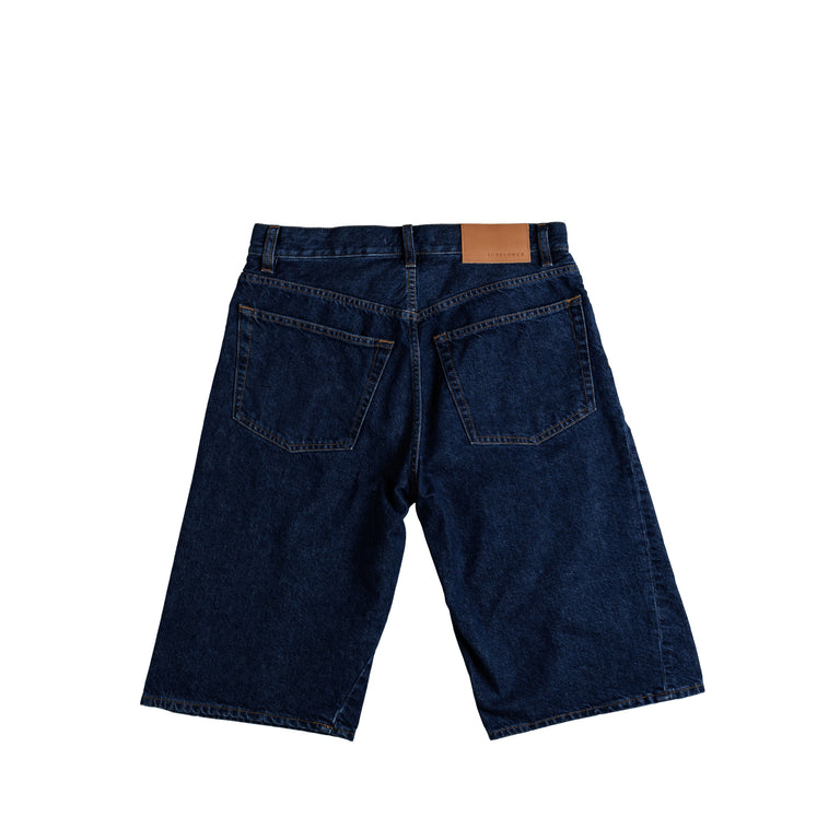 Green Zigzag Sunflower Men's Shorts