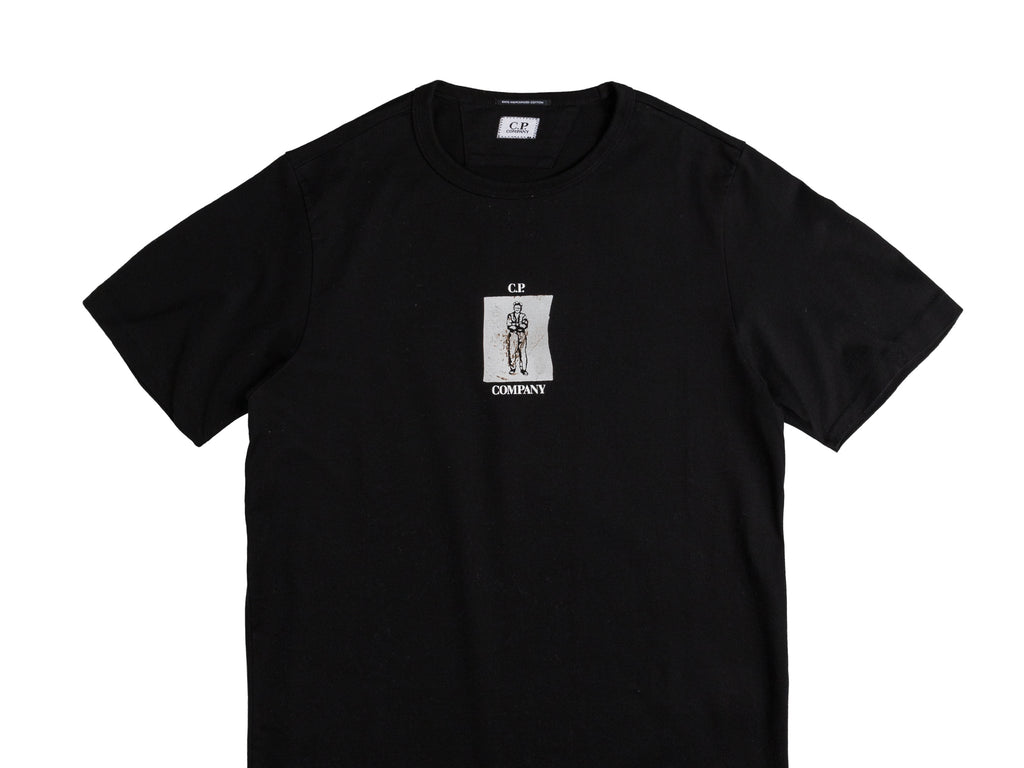C.P. Company 30/2 Mercerized Jersey Twisted Graphic T-shirt | Apparel » Buy  online now!