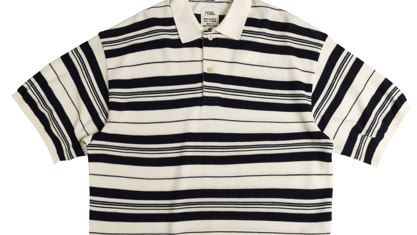★日本の職人技★ Nanamica Stripe Polo Sweater | Apparel » Buy online now! トップス