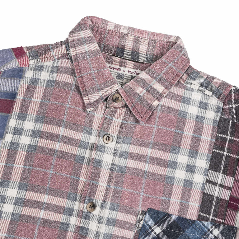 Needles *Rebuild By* Flannel Shirt Ribbon Wide (B)