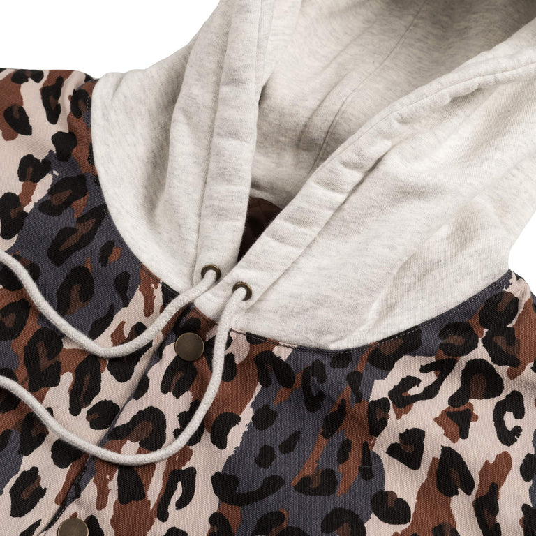 Patta City Leopard Reversible Bomber Jacket