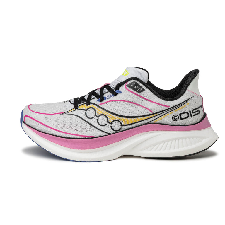 Saucony x Distance Endorphin Speed 5 - 48 / White / Pink
