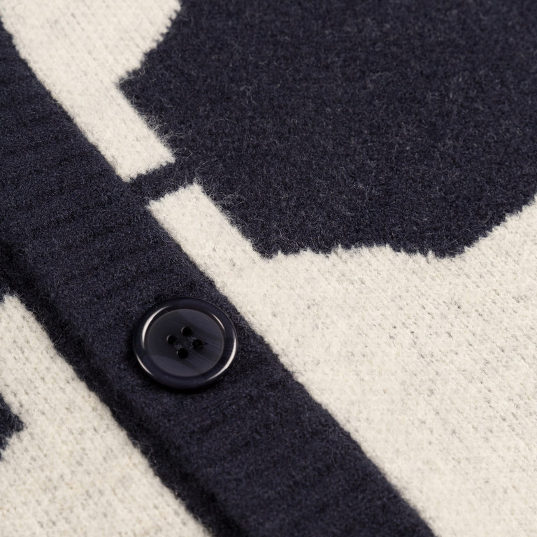 Asphaltgold Third Place Wool Cardigan
