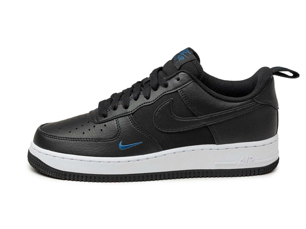 Nike air force 1 low black black white outlet