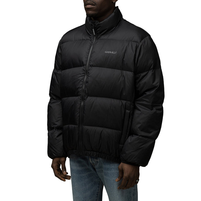 Black down puffer outlet
