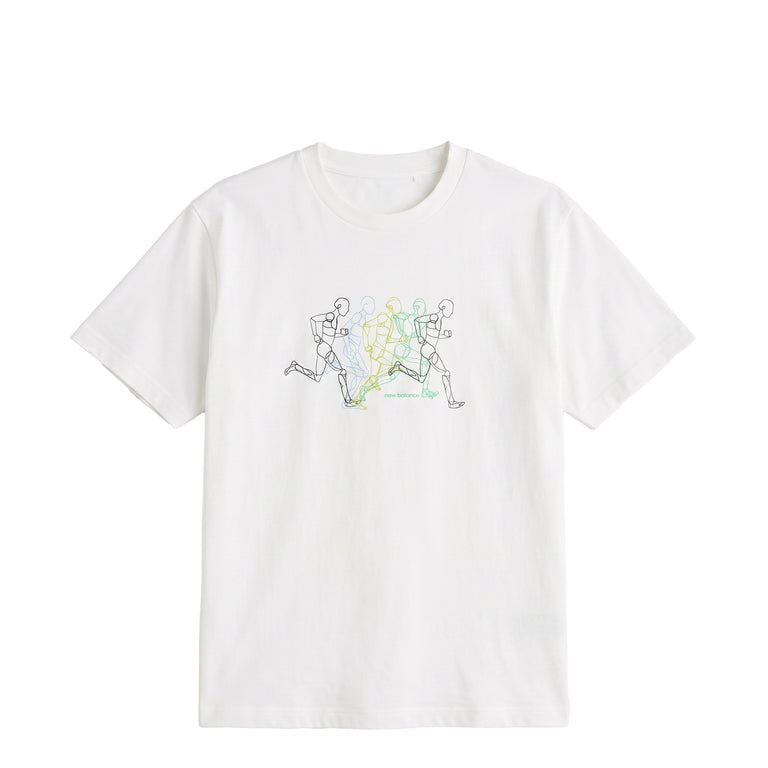 New Balance Repeat Performance Runner T-Shirt - XL / Sea Salt - 1