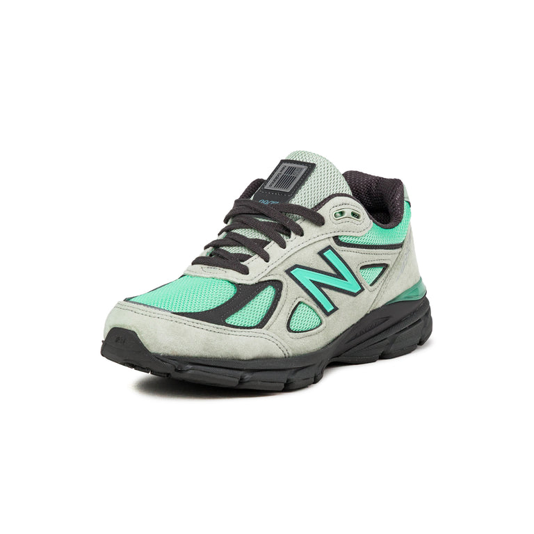 New Balance 990 v4 *Made in USA* - 43 / Silver Moss / Bright Mint / Black Cement - 2
