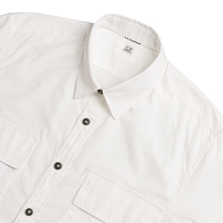 C.P. Company Cotton Rip-Stop Short Sleeved Shirt