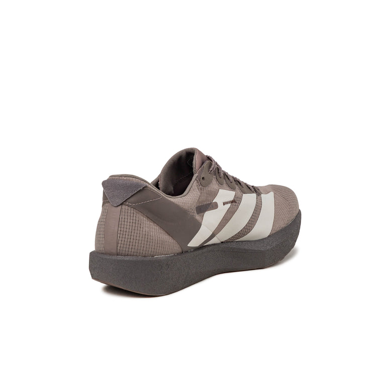 Adidas x Satisfy Adizero Adios W - 37 1/3 / Tech Earth / Pearl Metallic / Charcoal - 3
