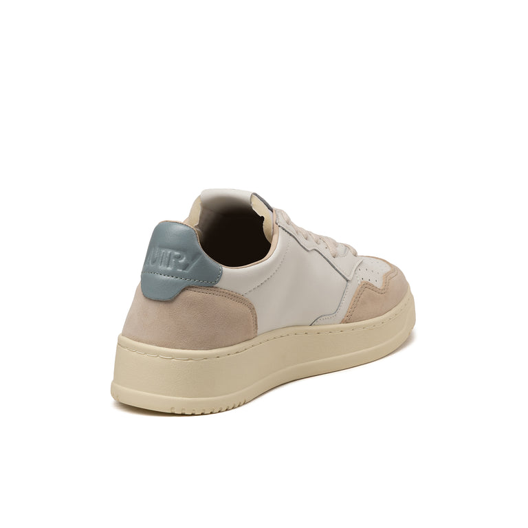Autry Medalist *Leather / Suede* - 41 / White / Silver Blue - 3
