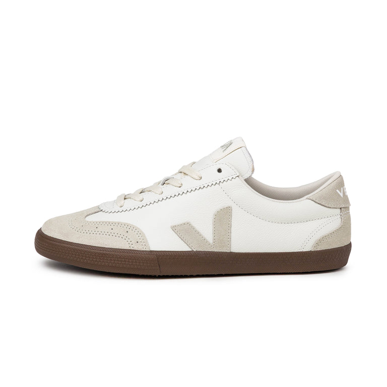Veja Volley *O.T. Leather* - 40 / White / Natural / Bark

