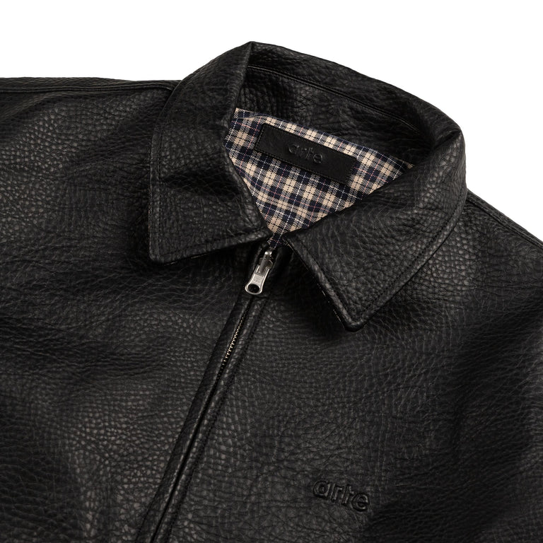 Arte Antwerp Reversible Plaid Leather Jacket