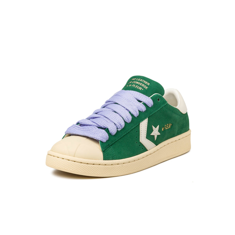 Converse	x Golf le Fleur 1908 Pro Leather OX - 38.5 / Amazon / Banana Crepe / Lavender - 2