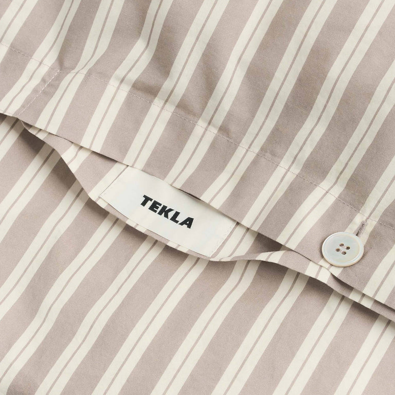 Tekla Duvet Cover - 140 x 200cm / Clay Stripes - 2