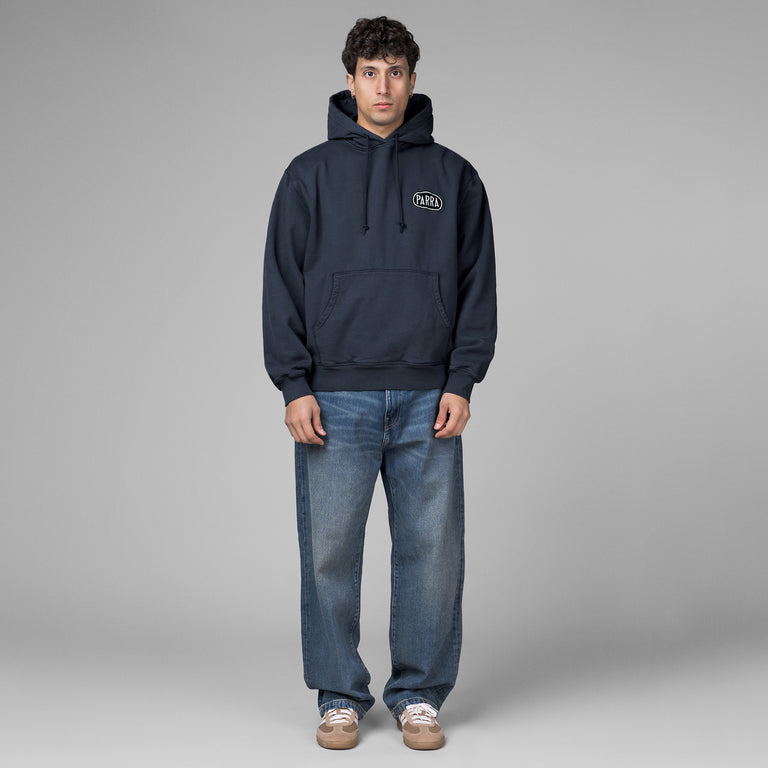 By Parra Oval Logo Hooded Sweatshirt