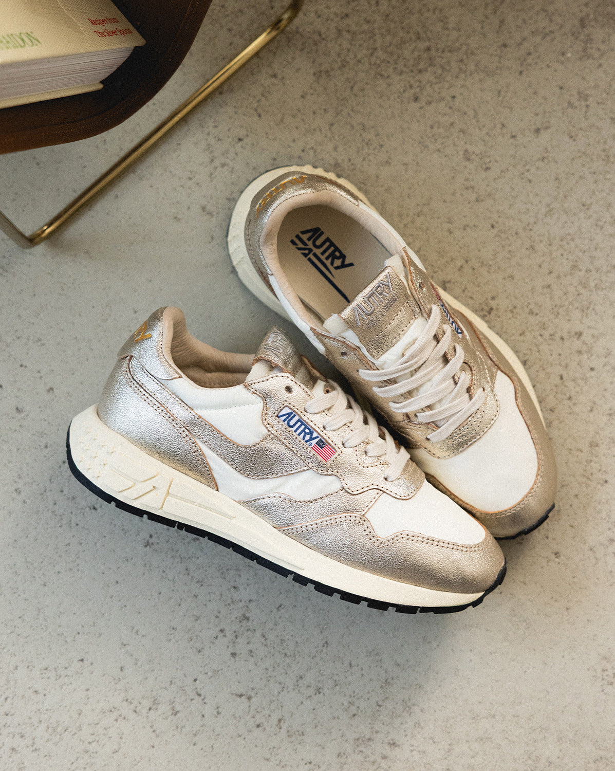 Autry Reelwind Low W *Nylon / Leather* Sneaker » Buy online now!