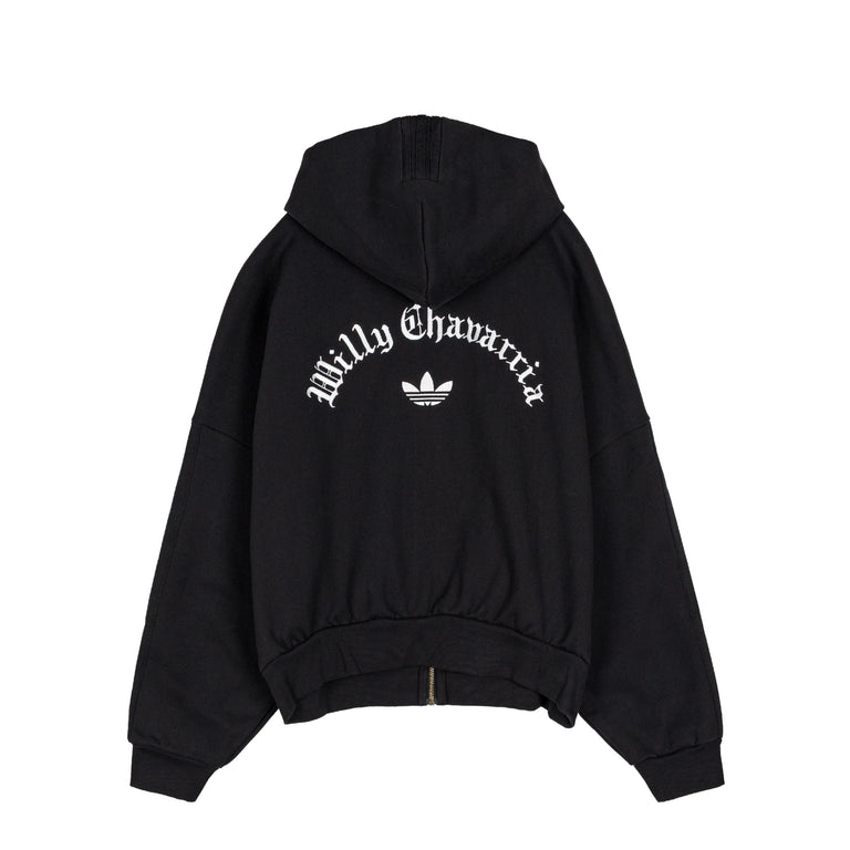 Adidas x Willy Chavarria Heavyweight Zip Hoodie - XXL / Black - 2