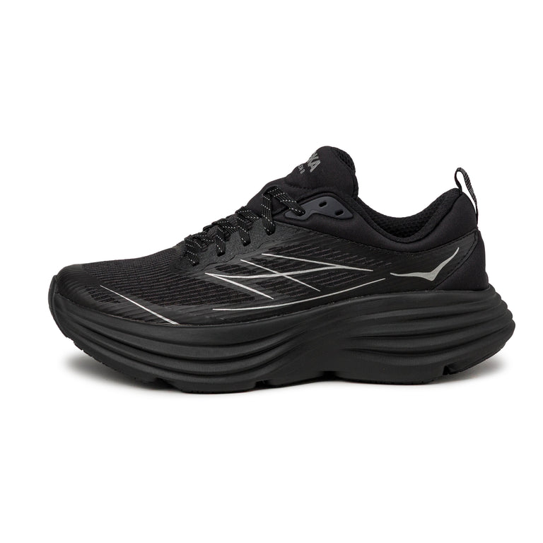 HOKA Bondi 8 TS Caged - 40 / Black / Silver
