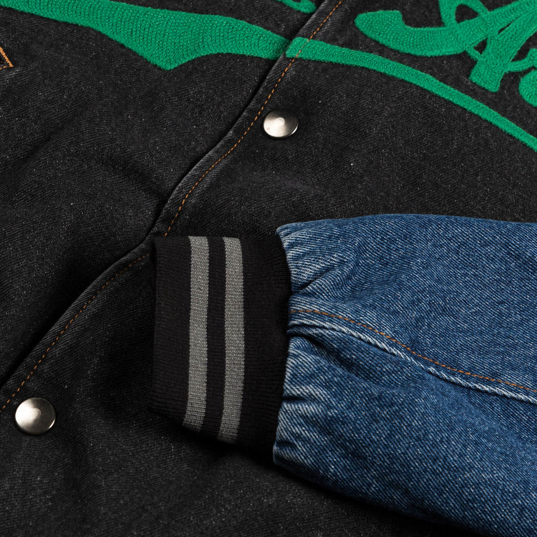 Aries Varsity Denim Jacket